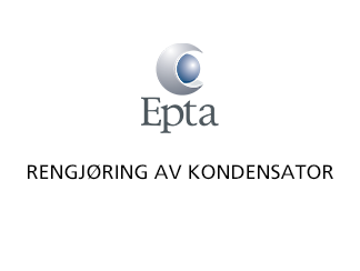 Rengjøring av kondensator