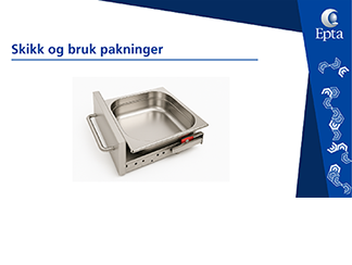 Skikk og bruk pakninger