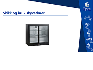 Skikk og bruk skyvedører