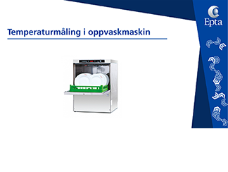 Temperaturmåling i oppvaskmaskin