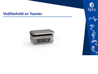 Vedlikehold av toaster